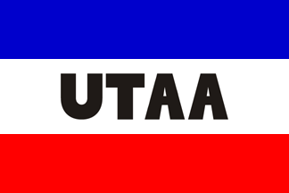 [Flag of the labor union UTAA]